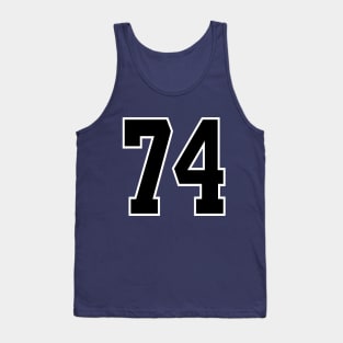 Number 74 Tank Top